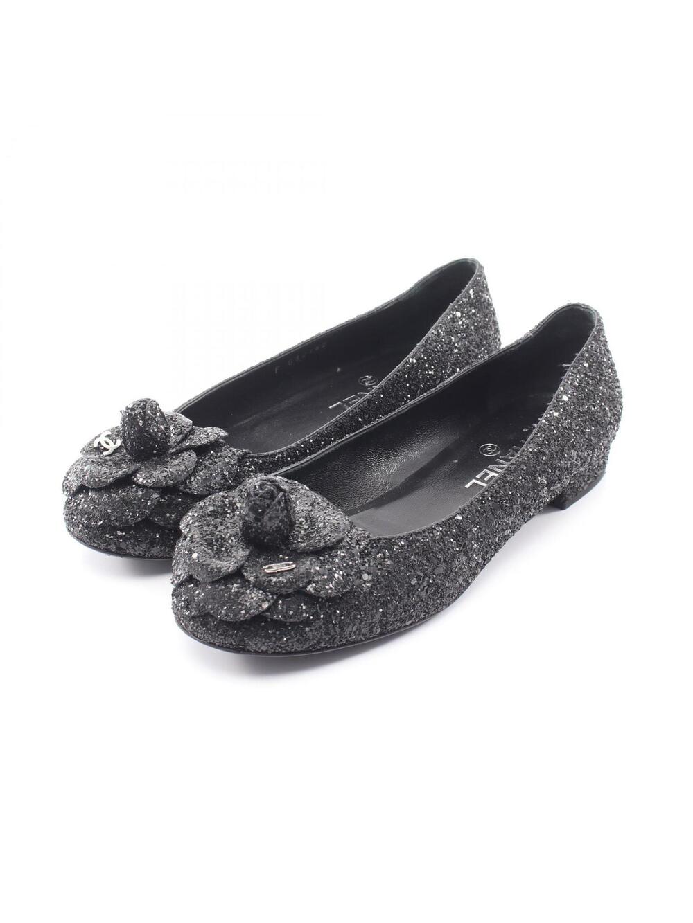 Chanel Camellia Flat Shoes Pumps #278139C47B
